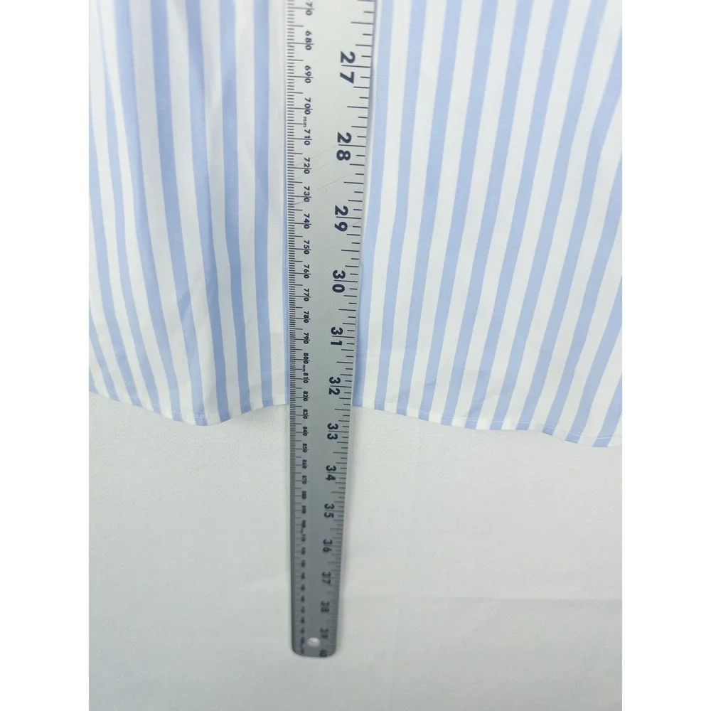 Polo Ralph Lauren Curham Custom Fit Striped Button Down Shirt Mens 16.5 34/35 Li